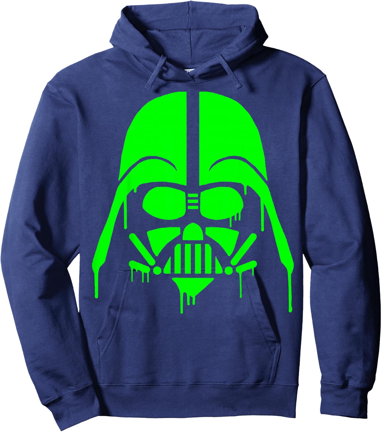 Star Wars Neon Green Oozing Vader Standard Hoodie - Hoodie | Navy