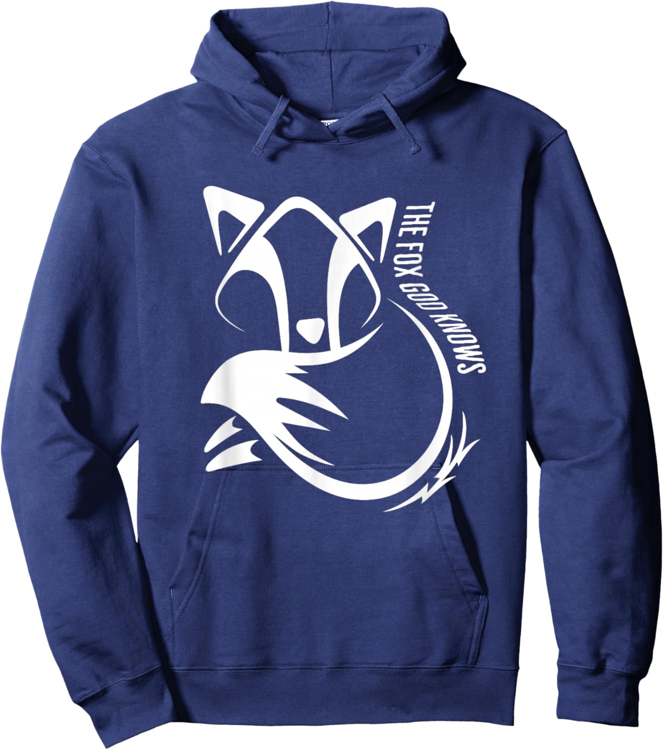 Fox God - Dont mess with the Foxgod. Hoodie - Hoodie | Navy