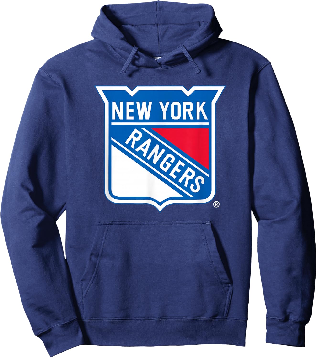 New York Rangers Icon Officially Licensed Hoodie - Hoodie | Navy
