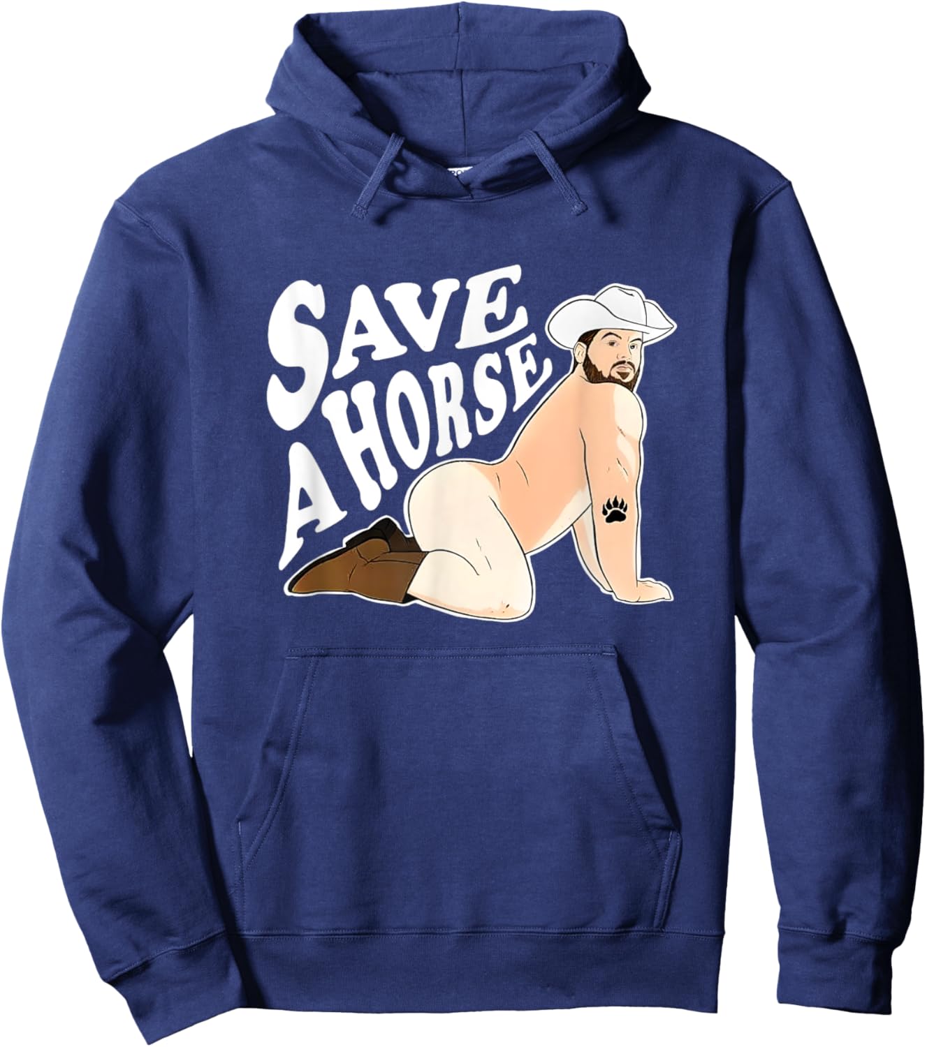 Save a Horse Hoodie - Hoodie | Navy