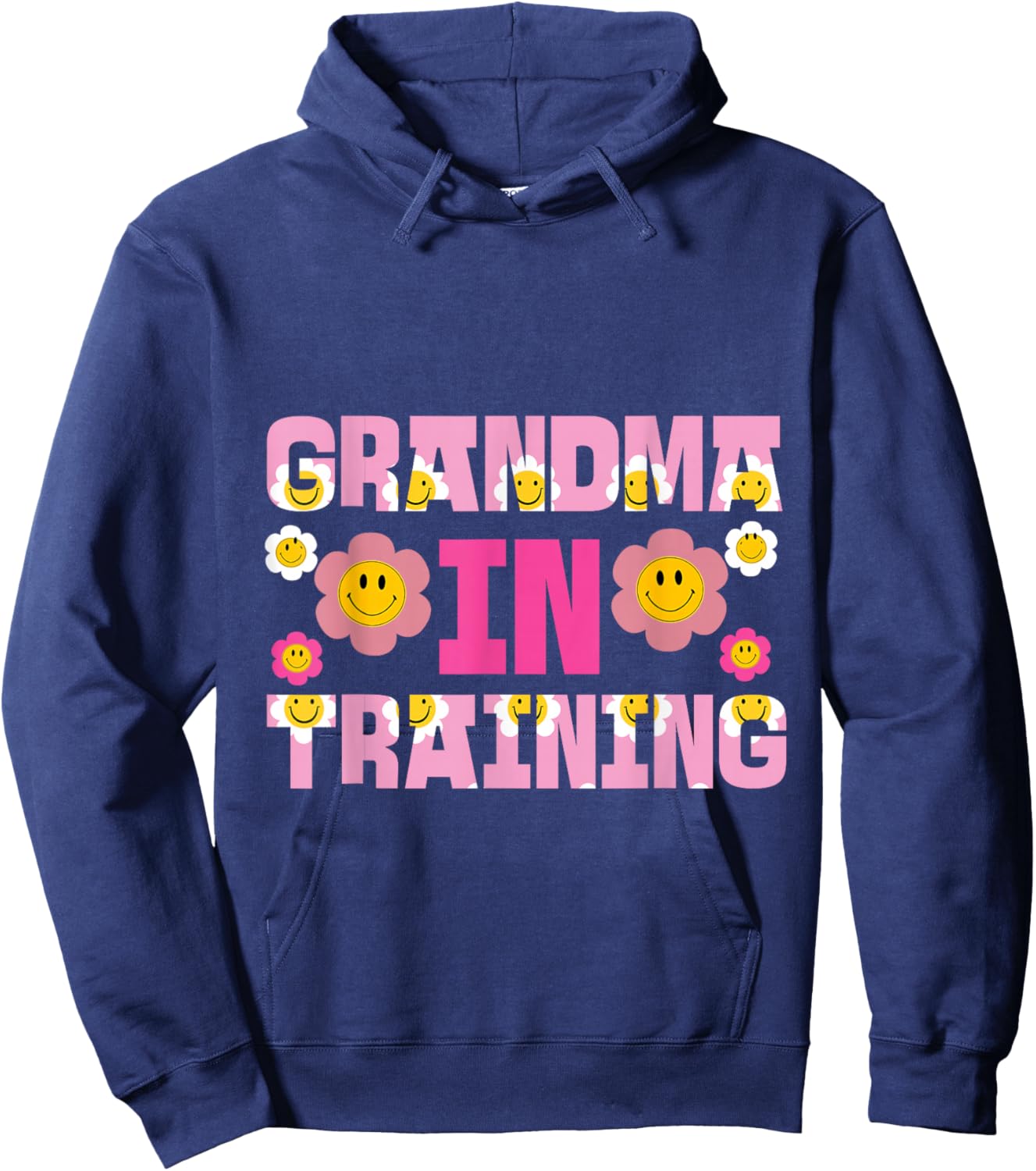 Grandma In Training Hoodie - Hoodie | Navy