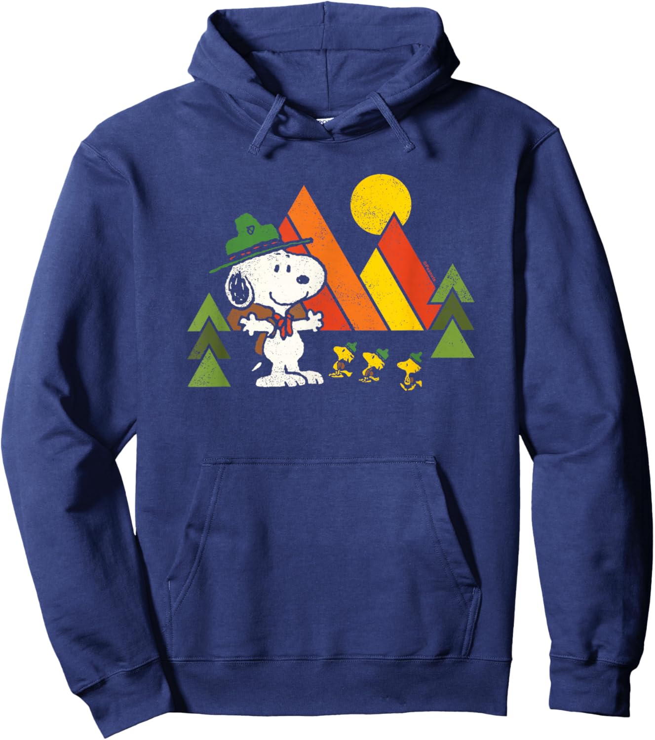 Peanuts - Retro Trailblazers Hoodie - Hoodie | Navy