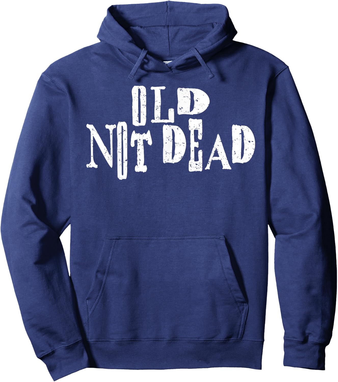 Old Not Dead Vintage Fun Comic Gift Hoodie - Hoodie | Navy