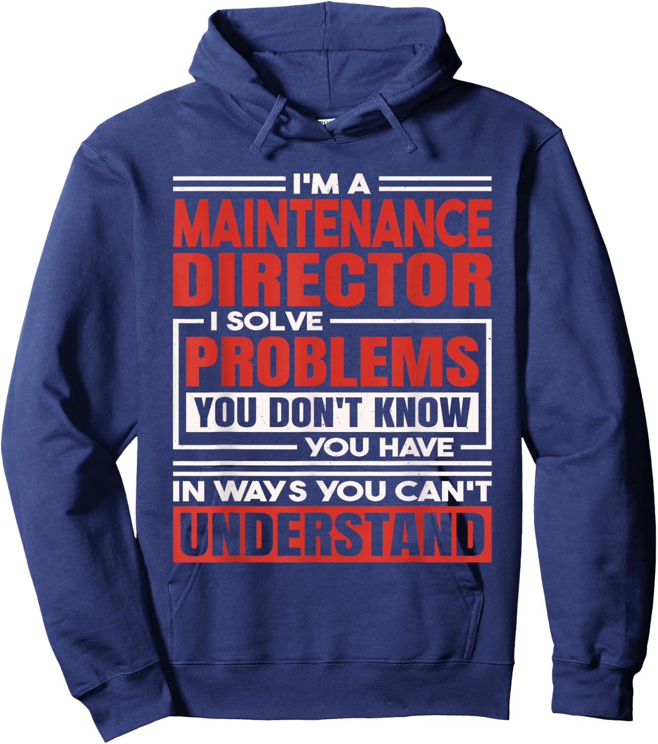 Maintenance Director Hoodie - Hoodie | Navy