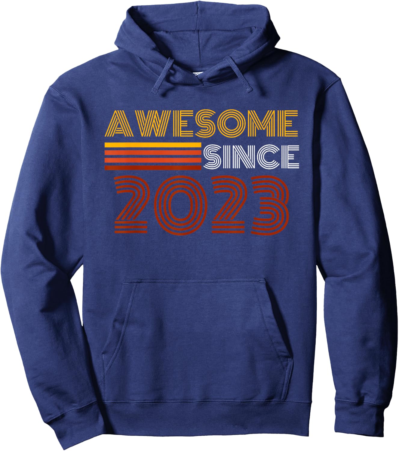 Awesome Since 2023 Hoodie - Hoodie | Navy