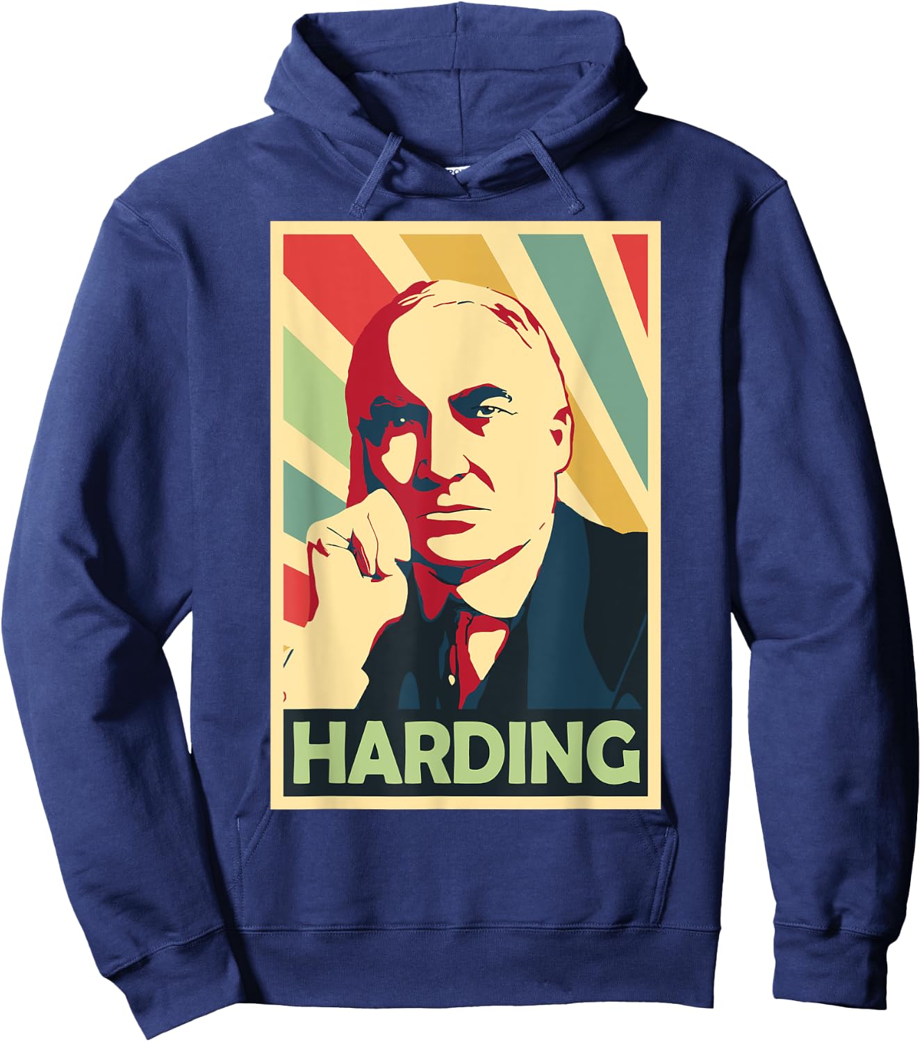 President Warren Harding Hoodie - Hoodie | Navy