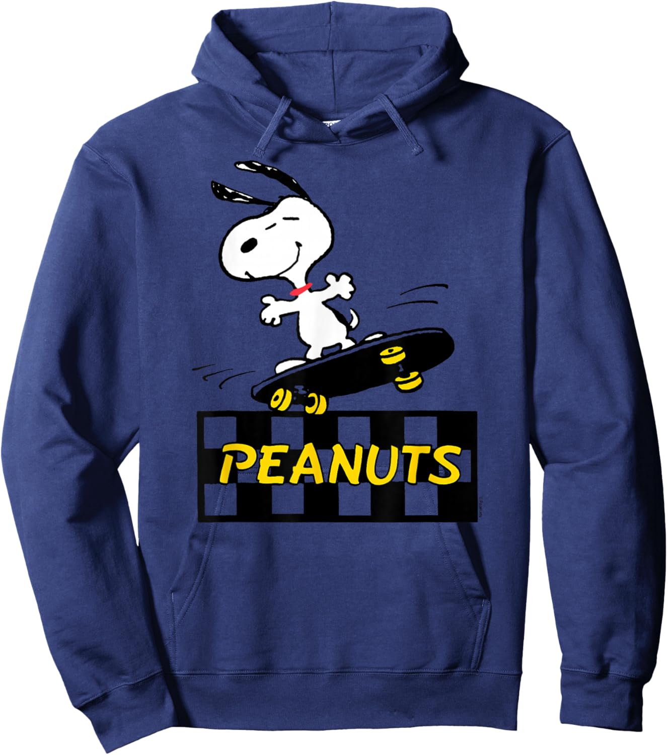 Peanuts Snoopy Skater Logo Hoodie - Hoodie | Navy