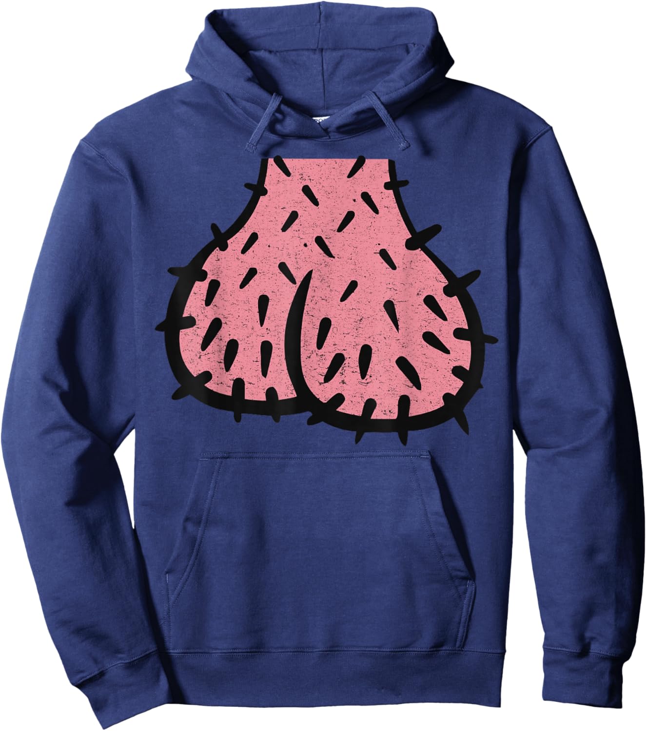 Schwanz Kopf Kostüm Dickhead t Hoodie - Hoodie | Navy