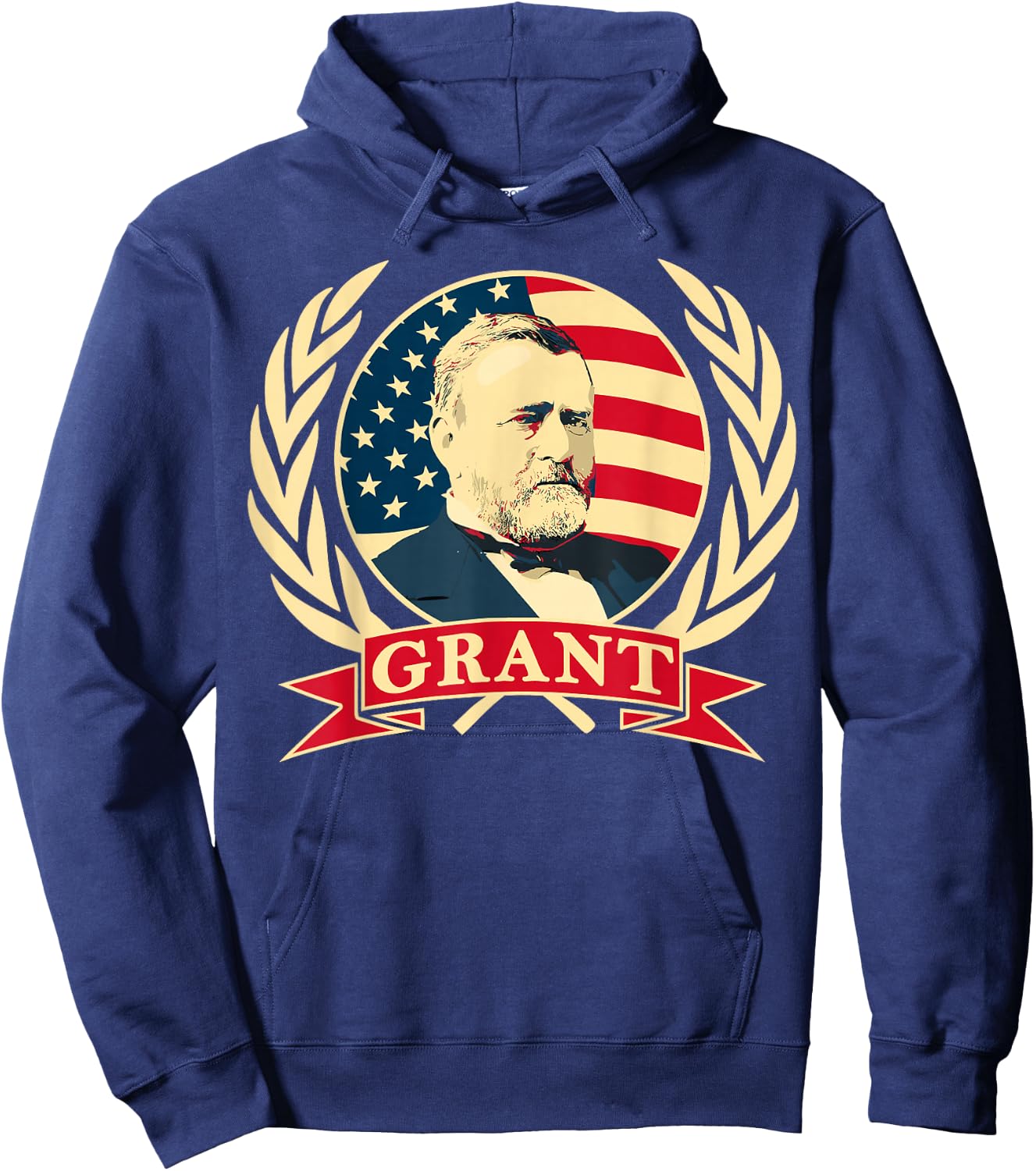 President Ulysses S Grant Hoodie - Hoodie | Navy