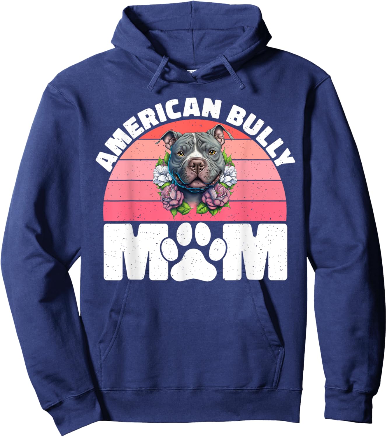 American Bully Mom American Bully Hoodie - Hoodie | Navy