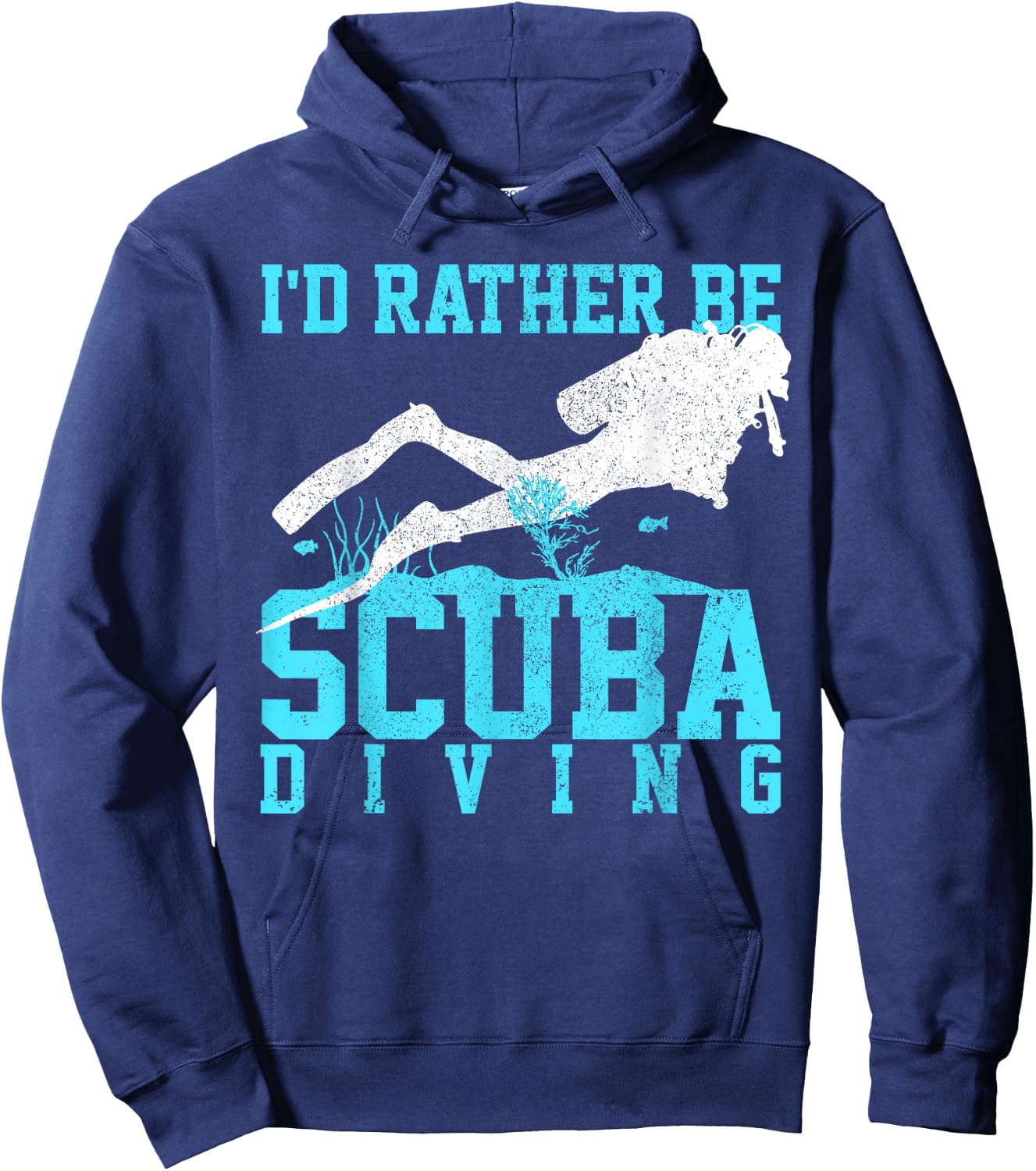 Scuba Diving - Funny Scuba Diver Gift Hoodie - Hoodie | Navy