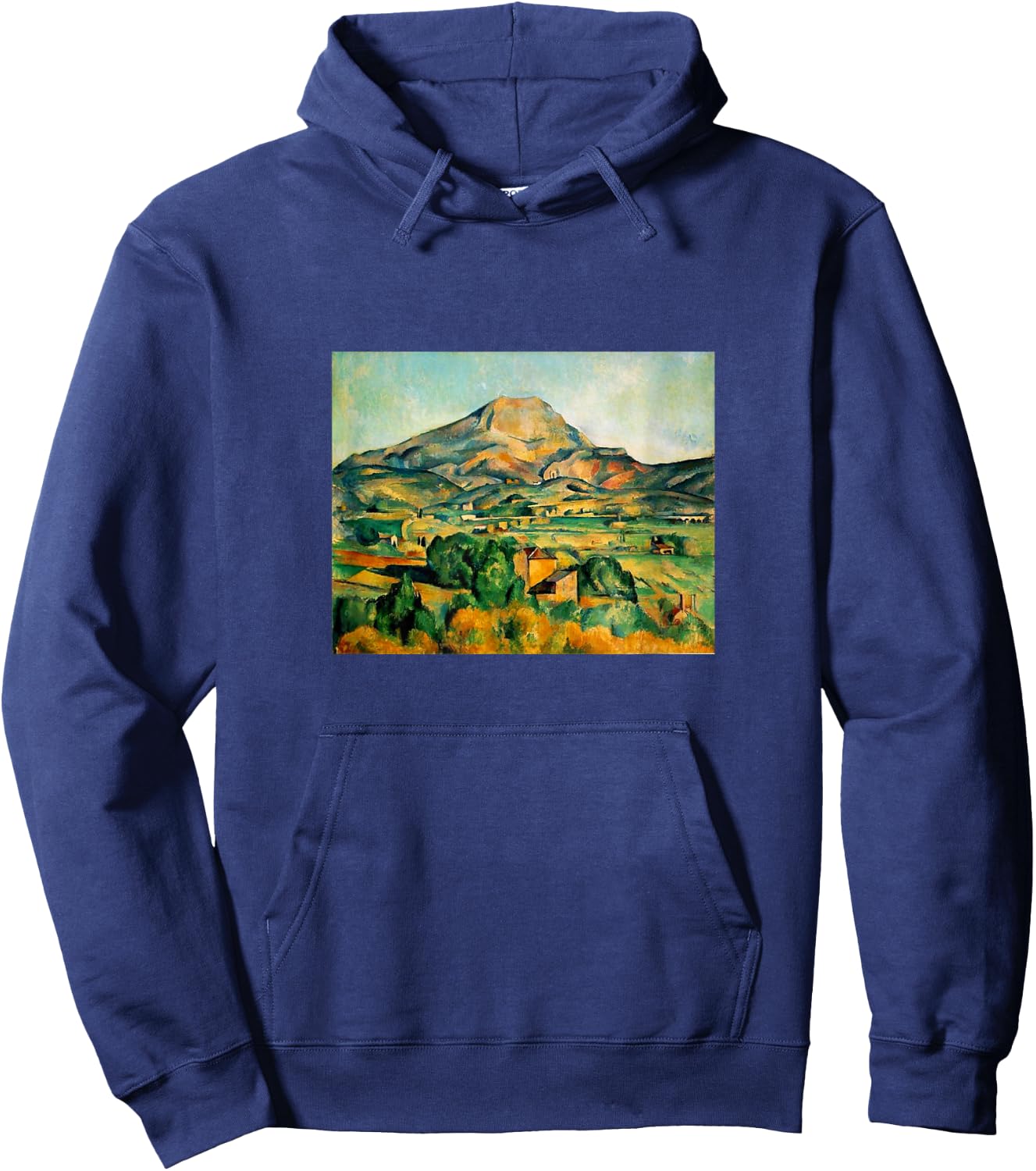 Mont Sainte-Victoire by Paul Cezanne Hoodie - Hoodie | Navy