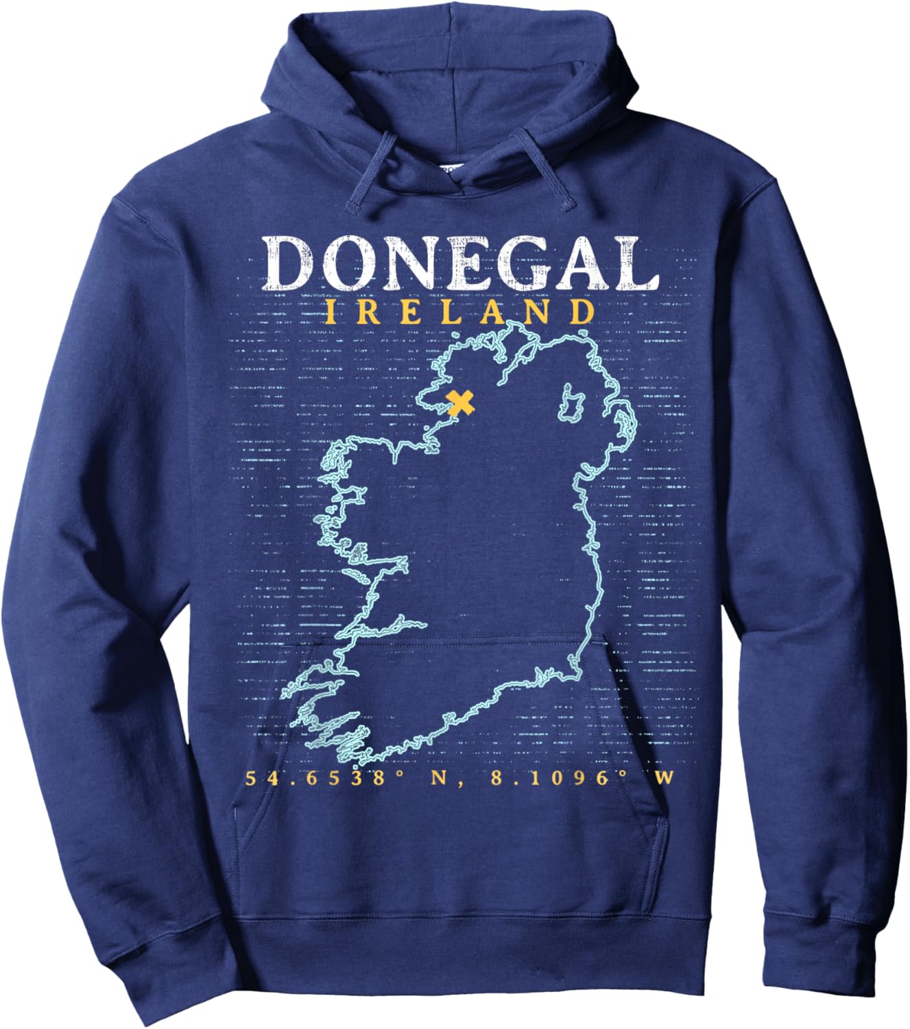 Donegal Ireland Hoodie - Hoodie | Navy
