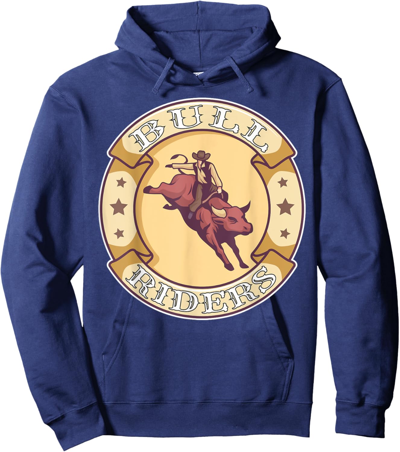 Bull Riders Cowboy Bull Riding Hoodie - Hoodie | Navy