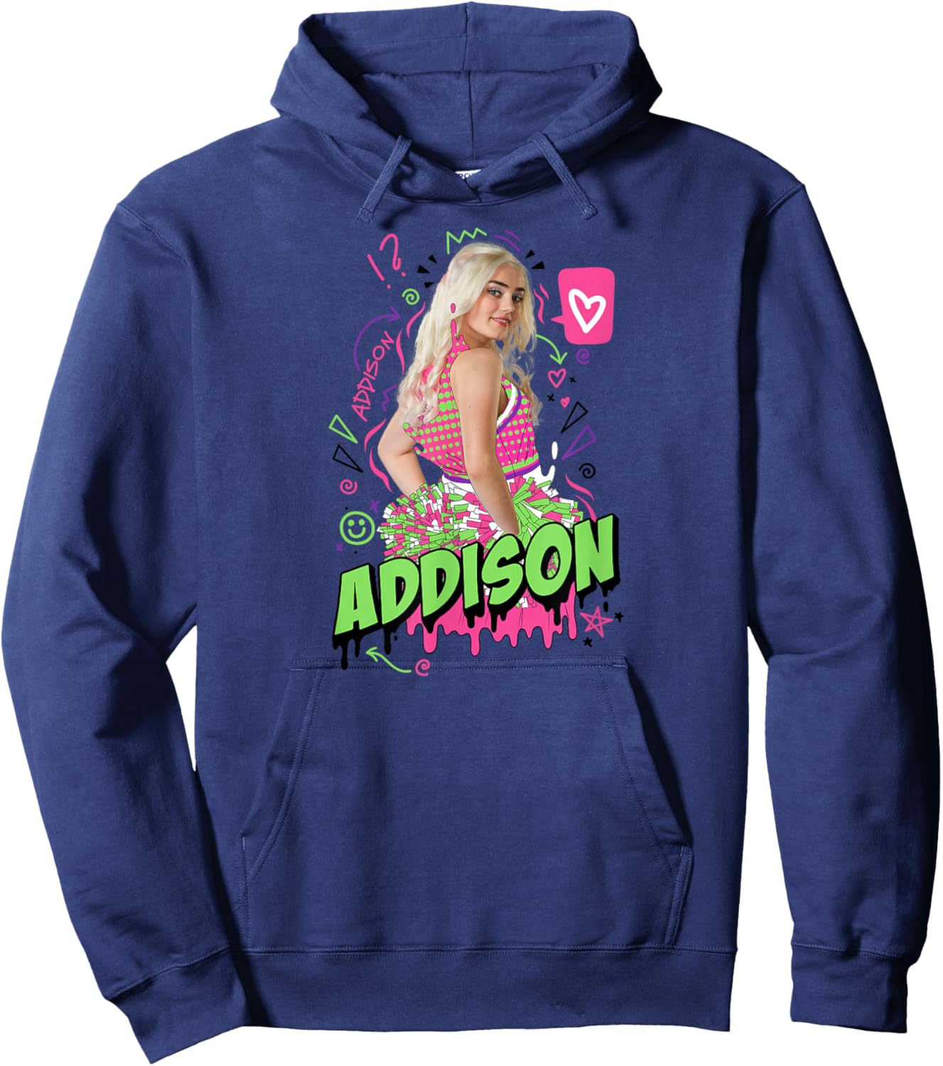 Zombies 2 - Addison Cheerleader Hoodie - Hoodie | Navy