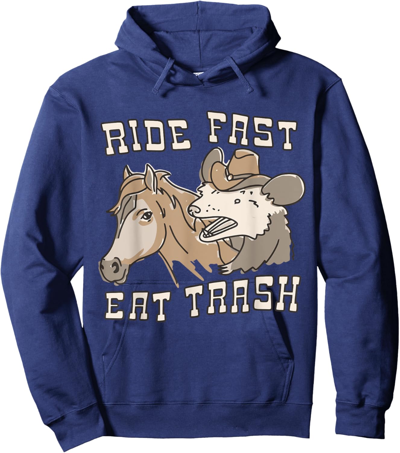 Spencers Ride Fast Eat Trash Apparel Hoodie - Hoodie | Navy