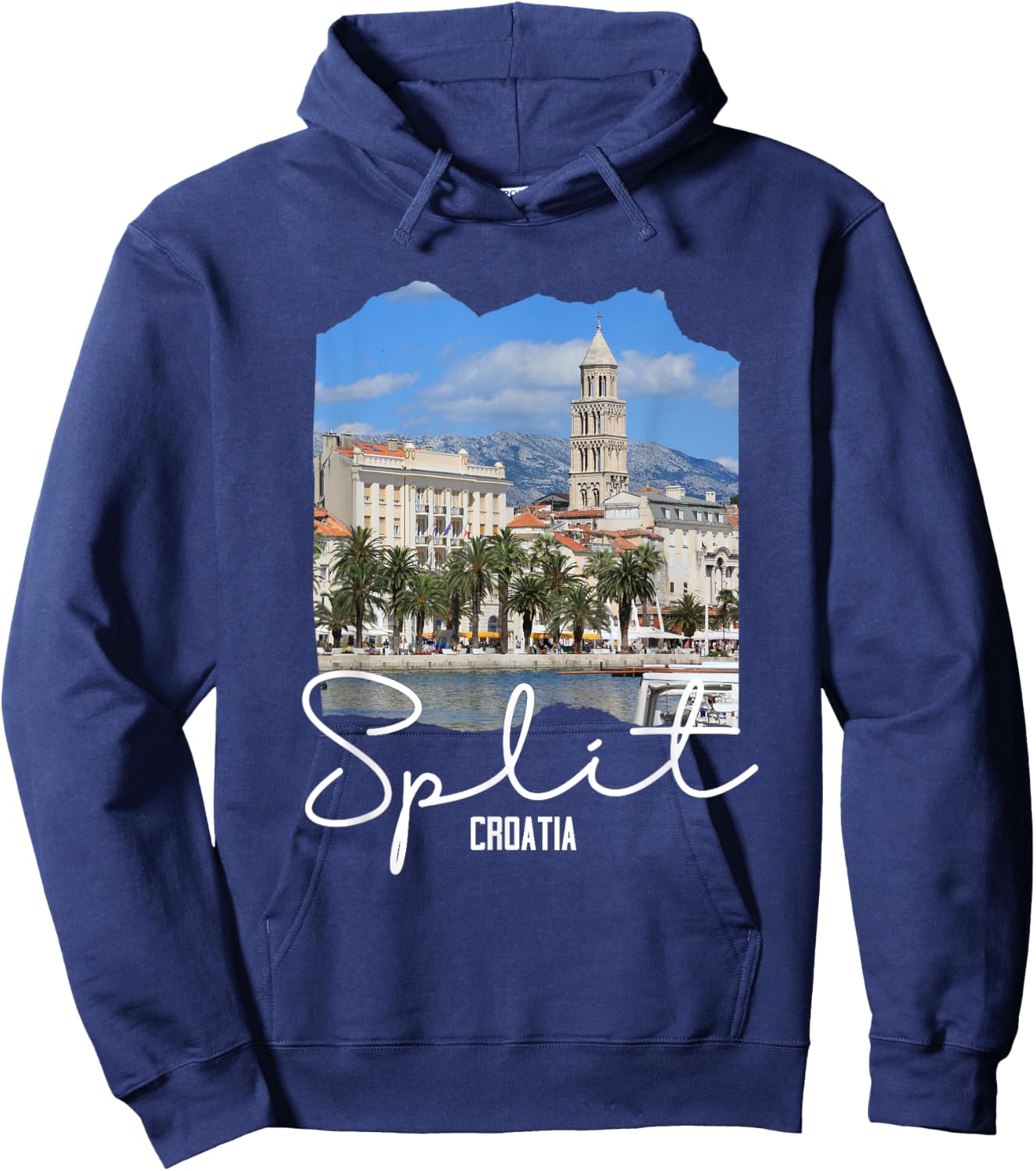 Split Croatia Souvenir / Split Hoodie - Hoodie | Navy