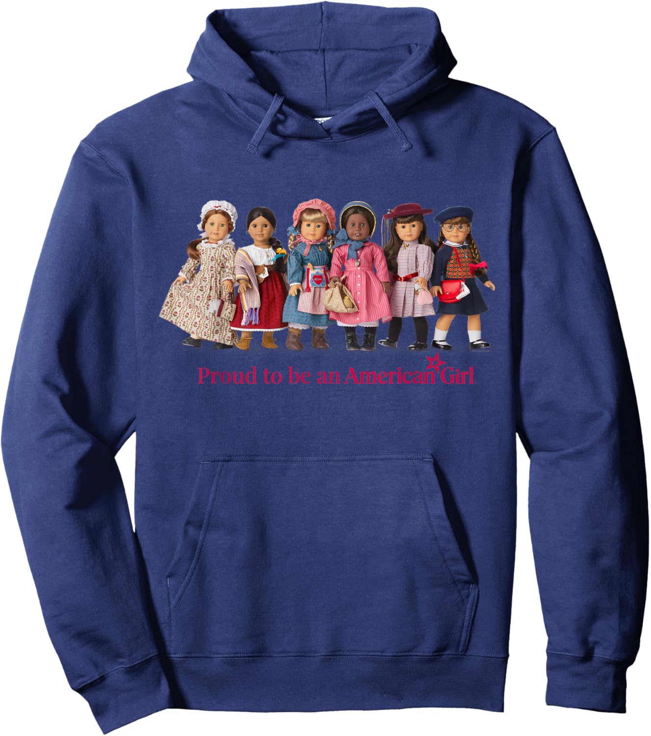 American Girl - Proud to be an American Girl Hoodie - Hoodie | Navy