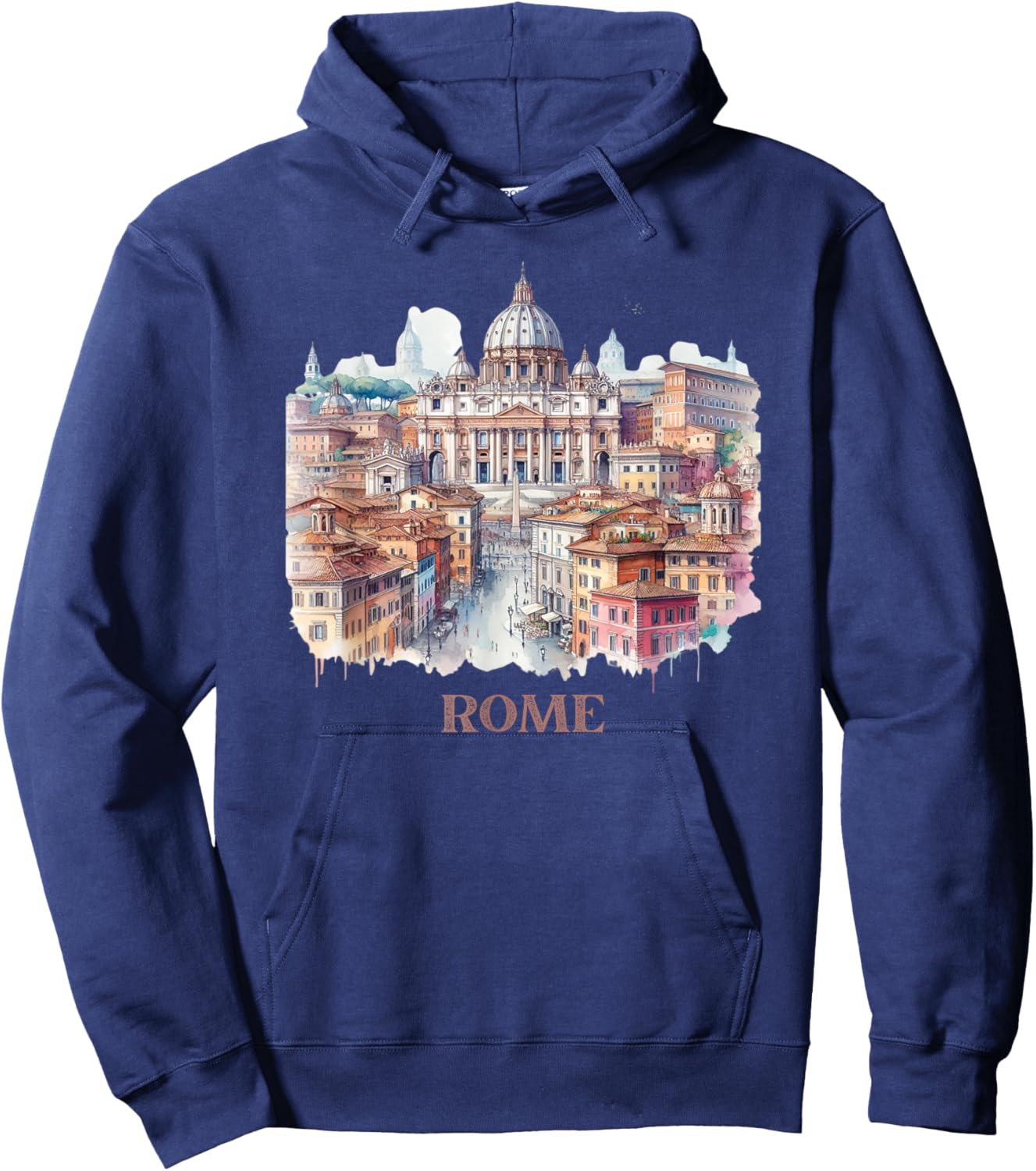 Retro Vintage Rom Italien Roma Italia Souvenir Hoodie - Hoodie | Navy