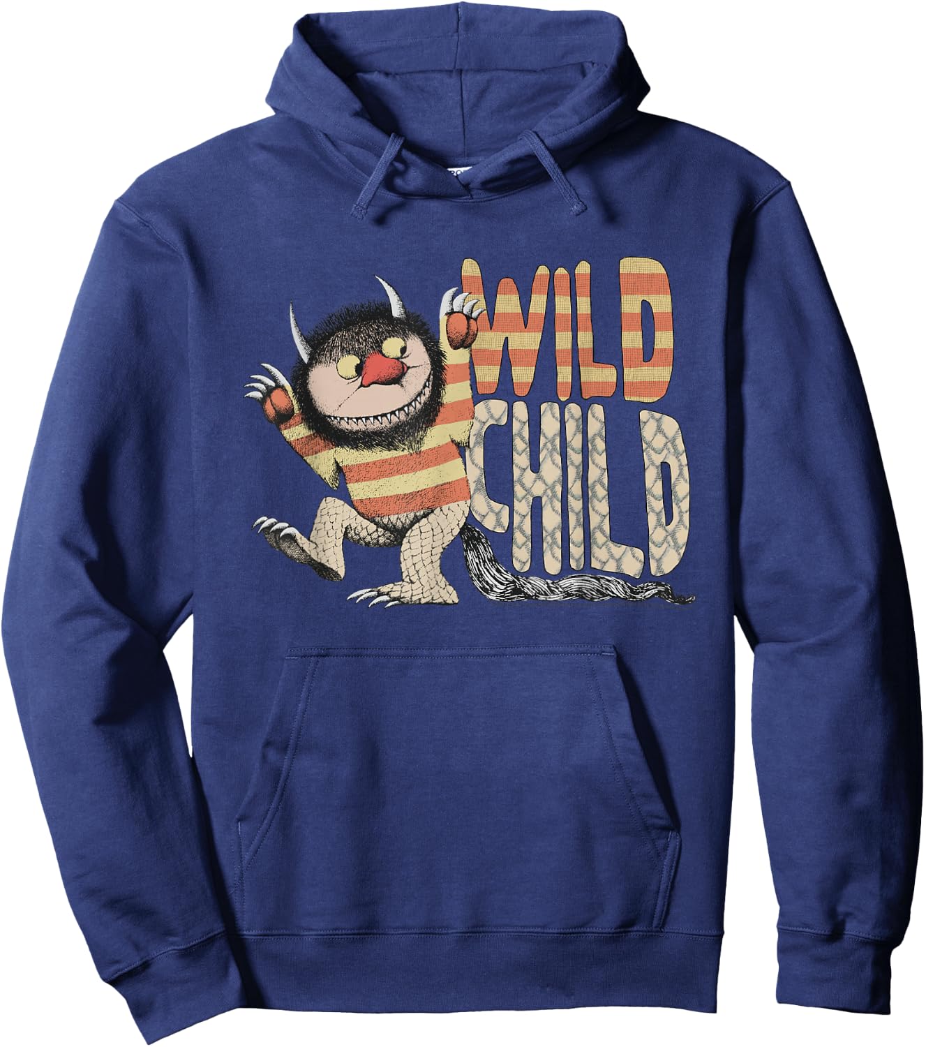 Where The Wild Things are Wild Child Small Hoodie - Hoodie | Navy