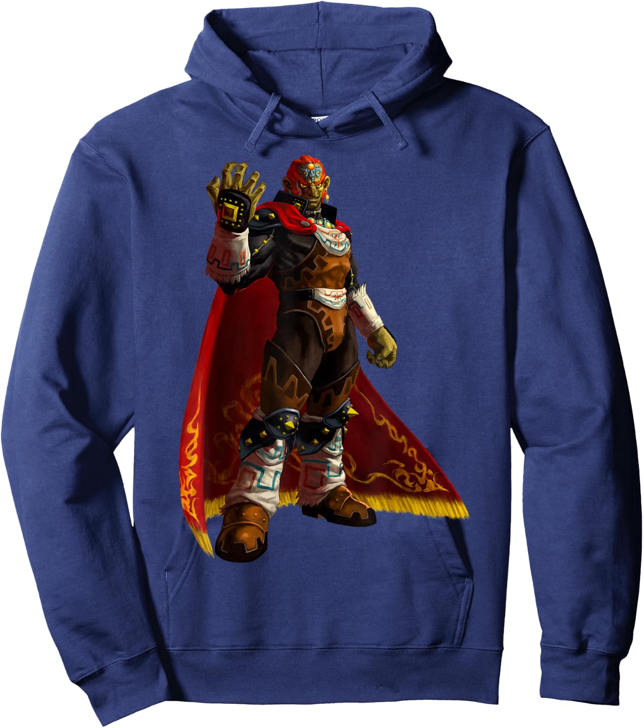 The Legend of Zelda Ganon 3D Portrait Hoodie - Hoodie | Navy