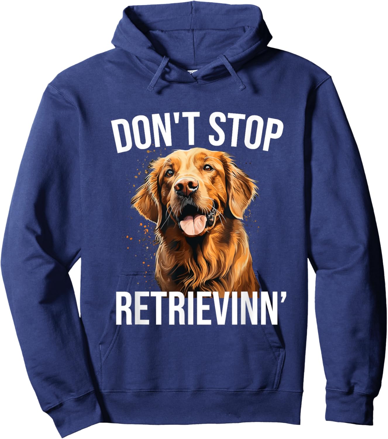 Apparel For Golden Retriever Lovers Hoodie - Hoodie | Navy