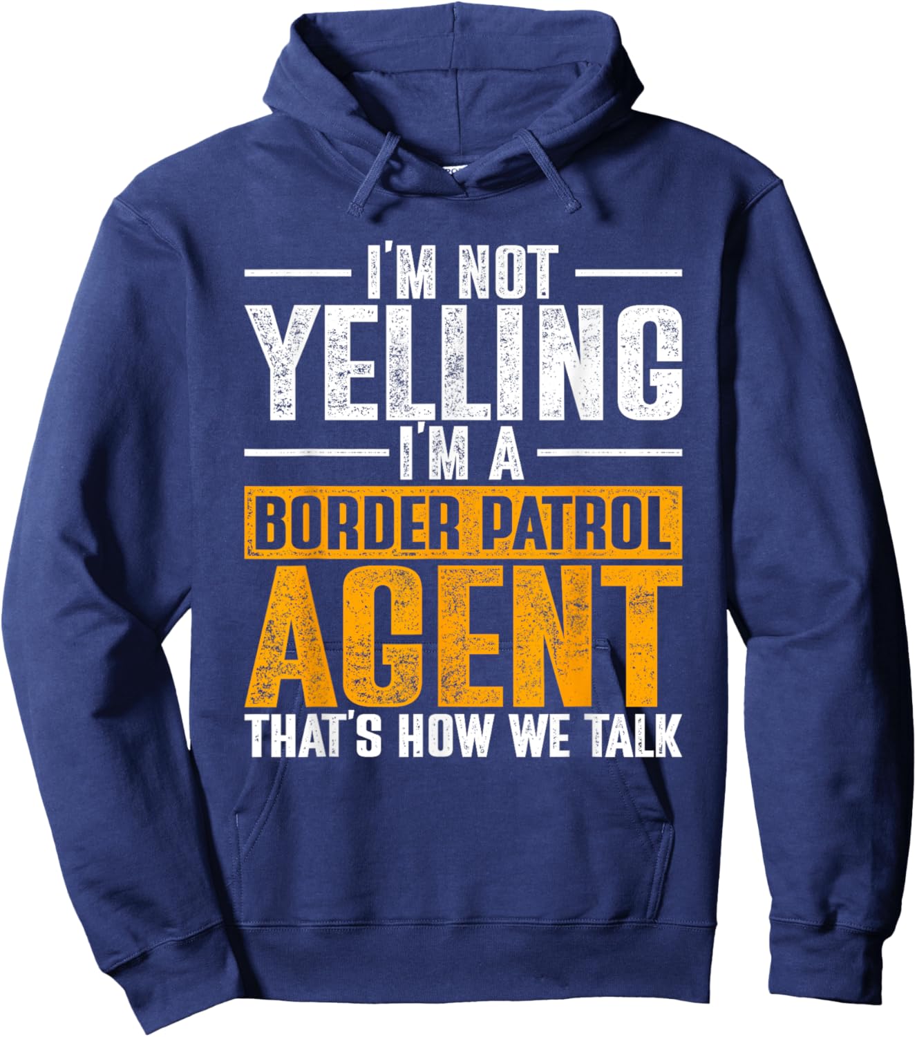 Border Patrol Agent Hoodie - Hoodie | Navy
