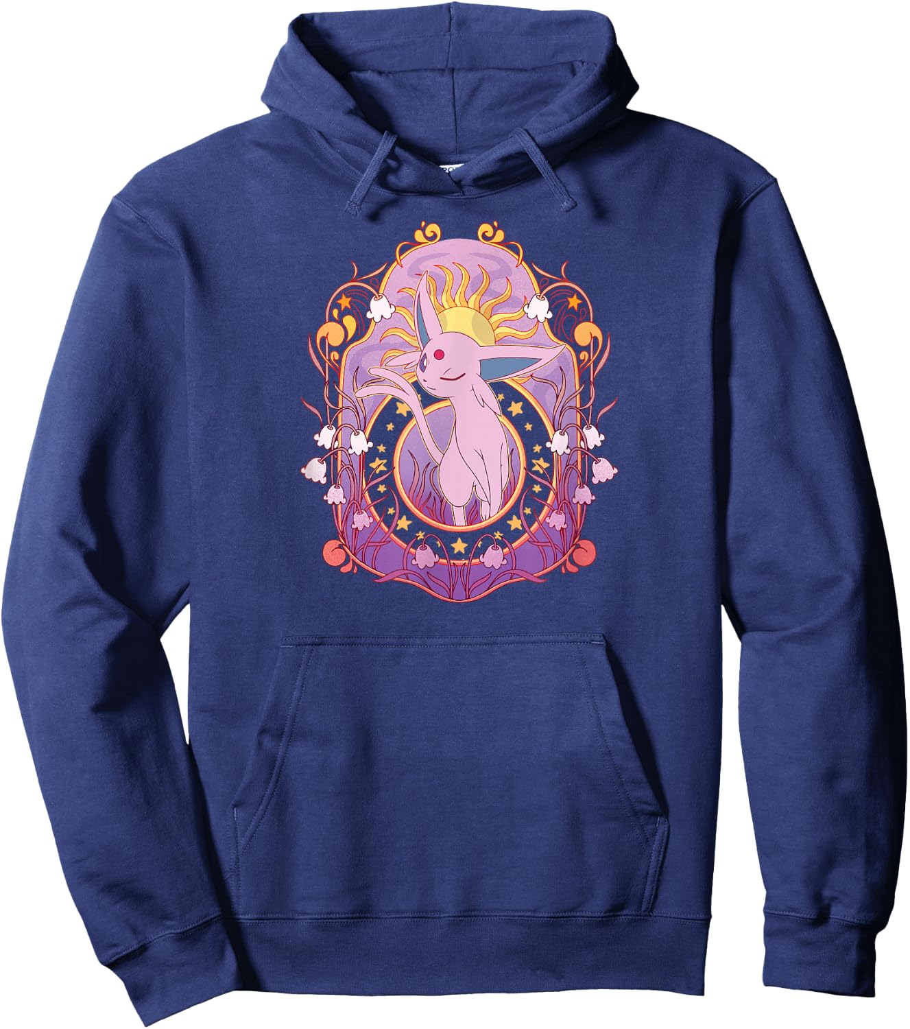 Pokémon - Espeon Eeveelutions Psychic Type Hoodie - Hoodie | Navy