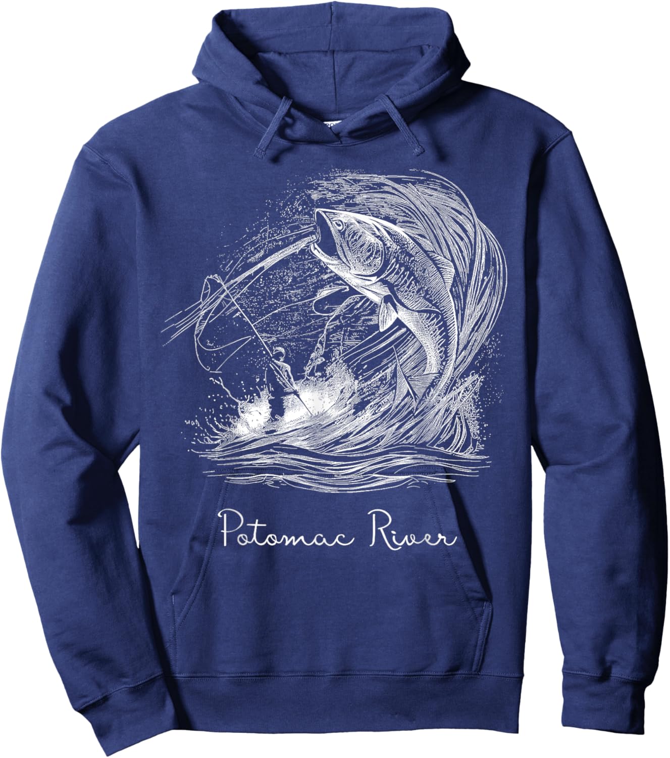 Potomac River Hoodie - Hoodie | Navy