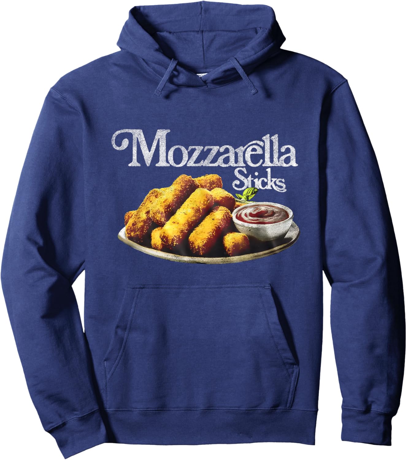 Mozzarella Sticks 90’s Hoodie - Hoodie | Navy