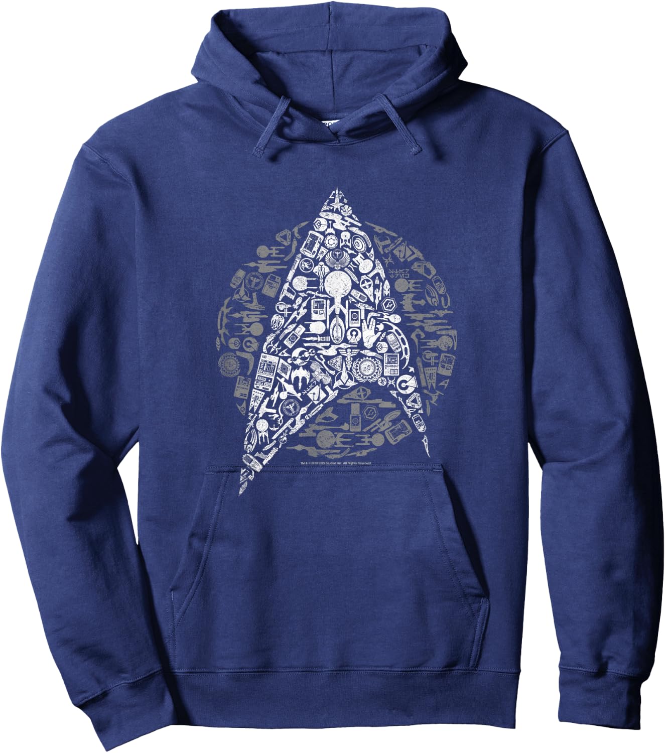 Star Trek: The Original Series Iconic Mashup Hoodie - Hoodie | Navy