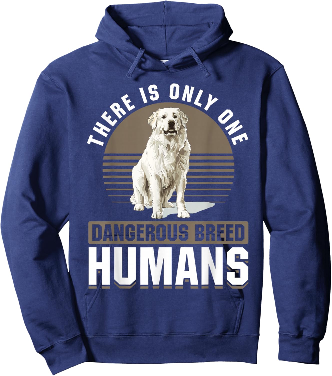 Great Pyrenees Dog Owner Hoodie - Hoodie | Navy