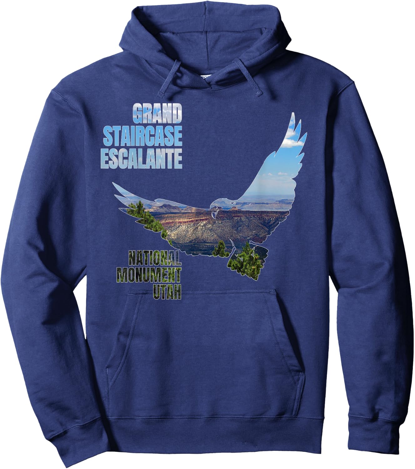Grand Staircase Escalante Hoodie - Hoodie | Navy