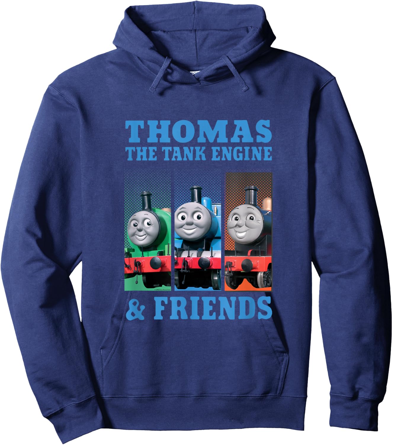 Thomas & Friends - Thomas & Friends Grid Hoodie - Hoodie | Navy