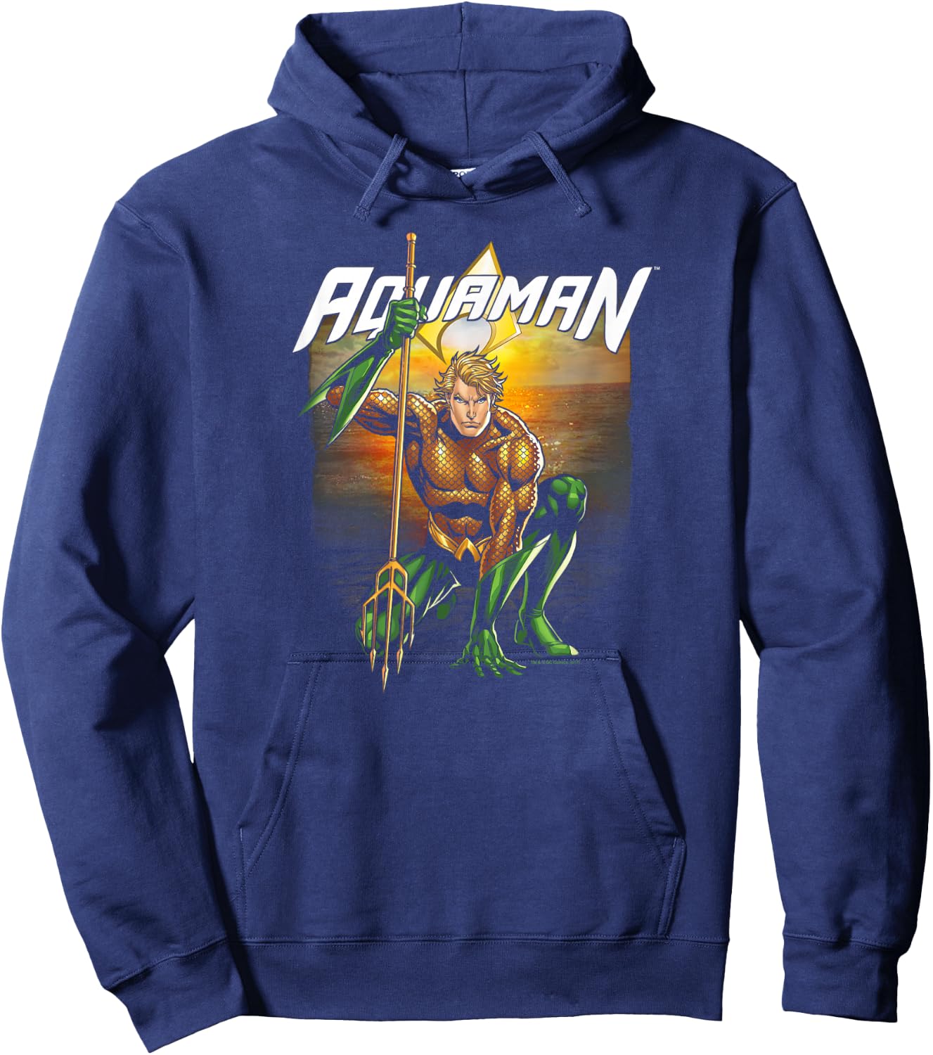 Aquaman Beach Sunset Hoodie - Hoodie | Navy