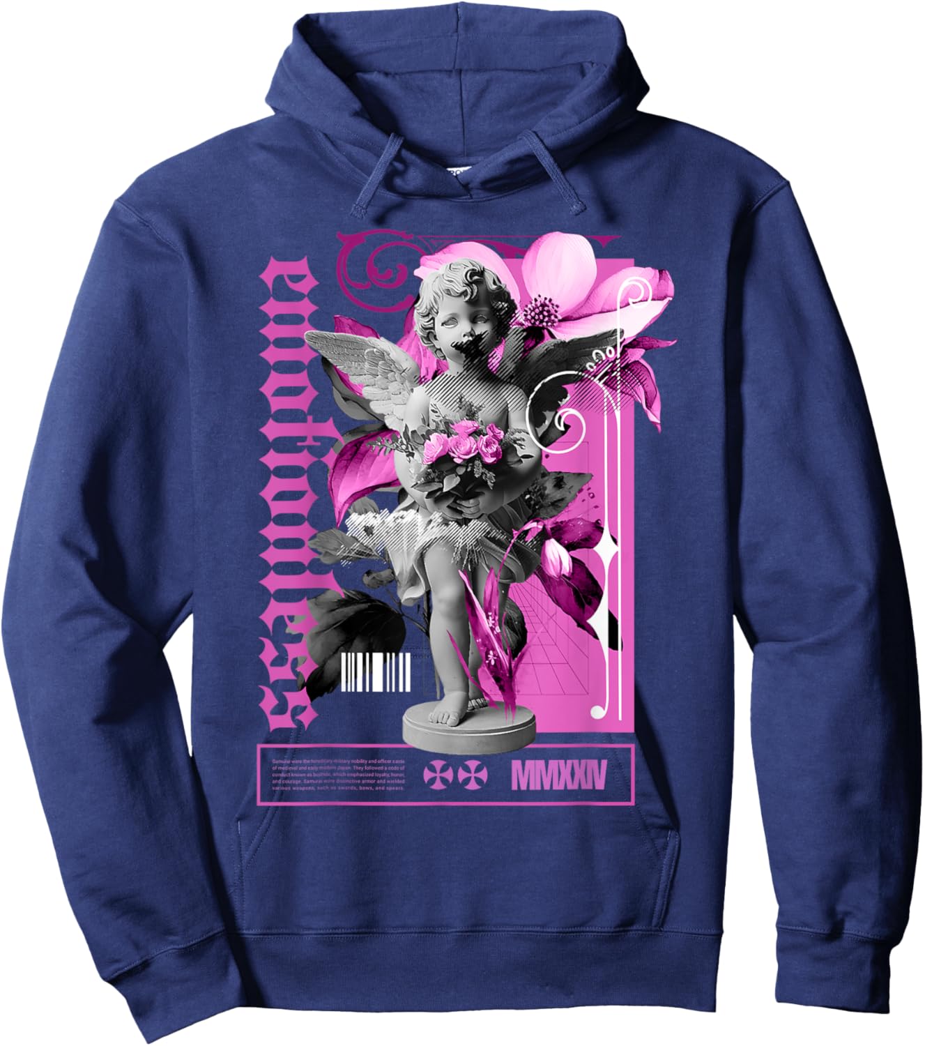 Emotionless Hyper Violet 4s Matching Women Hoodie - Hoodie | Navy