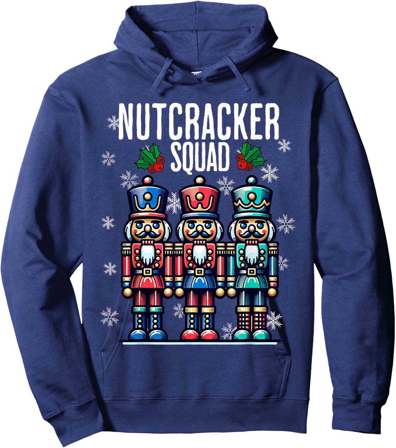 Christmas Nutcracker Xmas Nutcracker Squad Hoodie - Hoodie | Navy