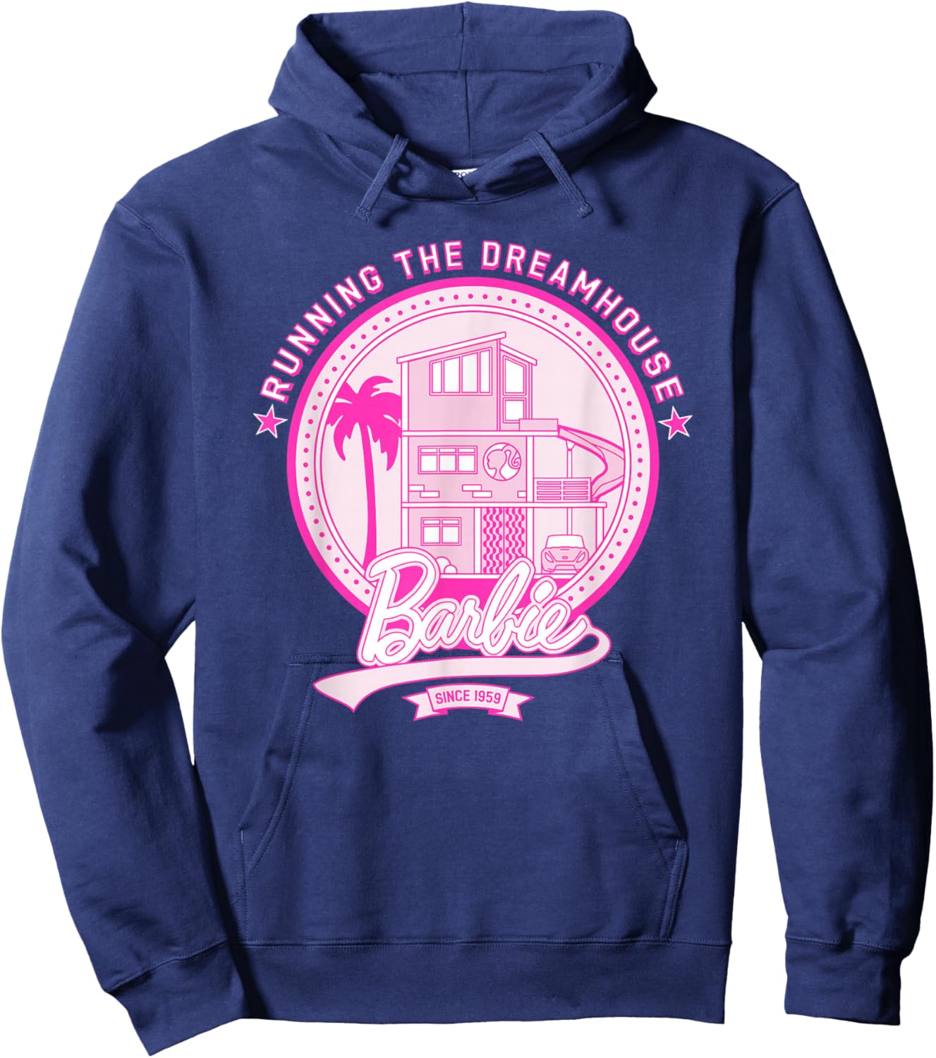 Barbie - Running the Dreamhouse Hoodie - Hoodie | Navy