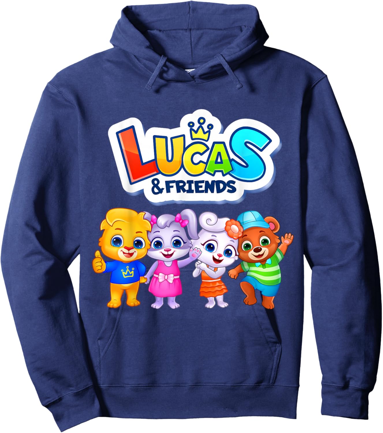 Lucas and Friends by RV AppStudios Squad Hoodie - Hoodie | Navy