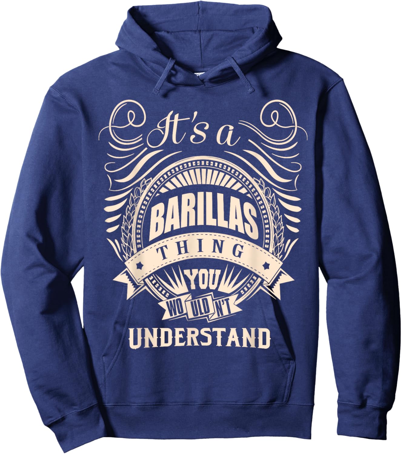 It is a BARILLAS thing Gifts Hoodie - Hoodie | Navy