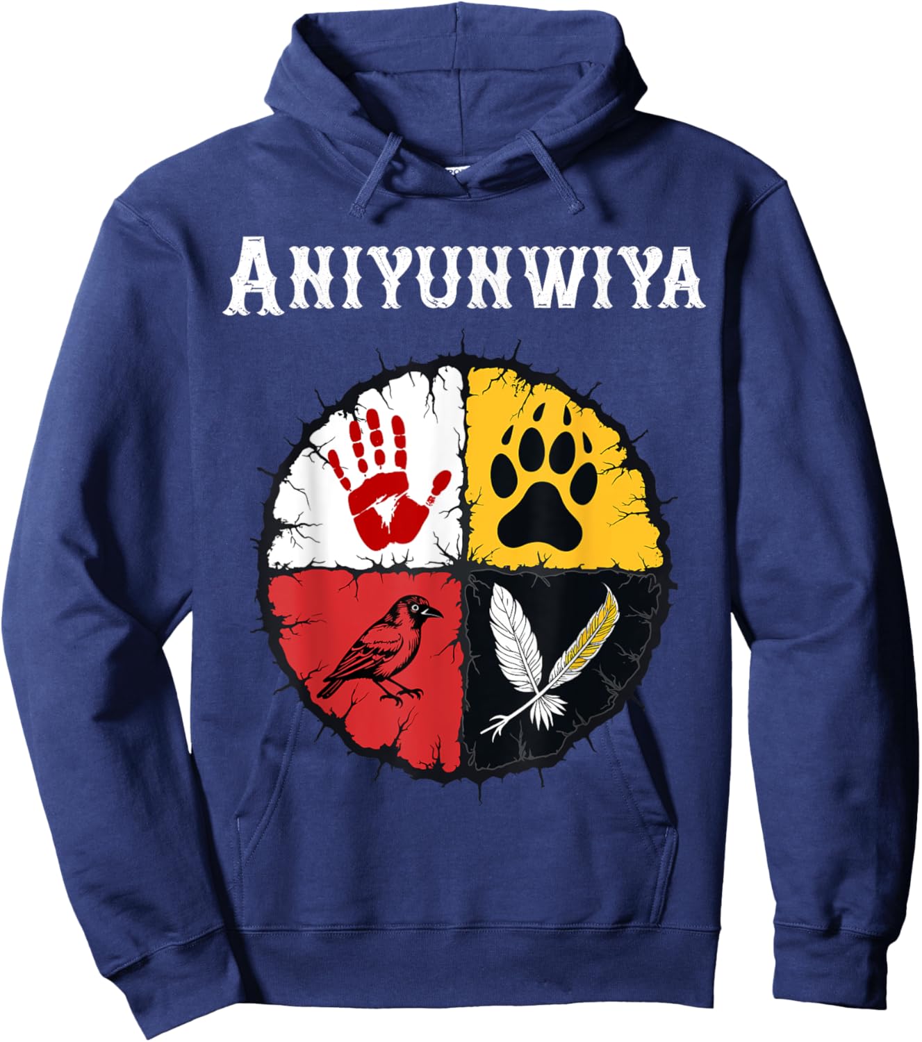 Medicine Wheel Hoodie - Hoodie | Navy