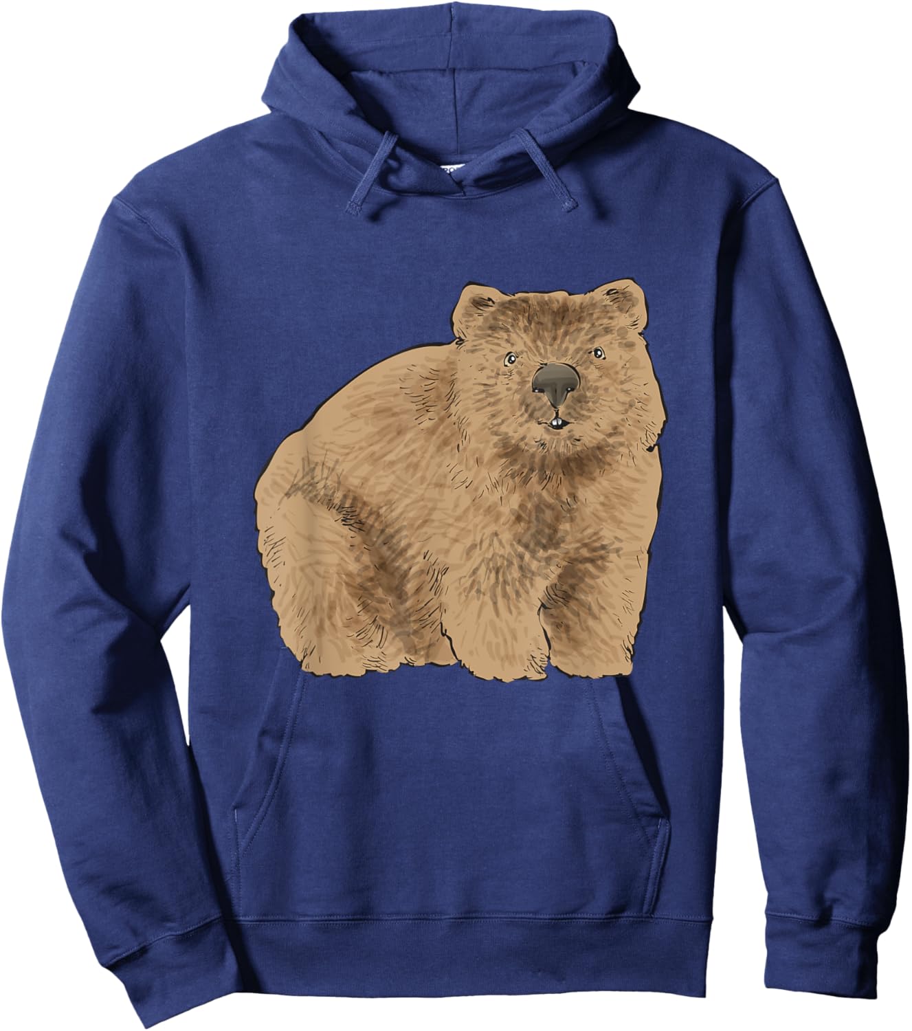 Wombat Lover Australian Wombat Hoodie - Hoodie | Navy
