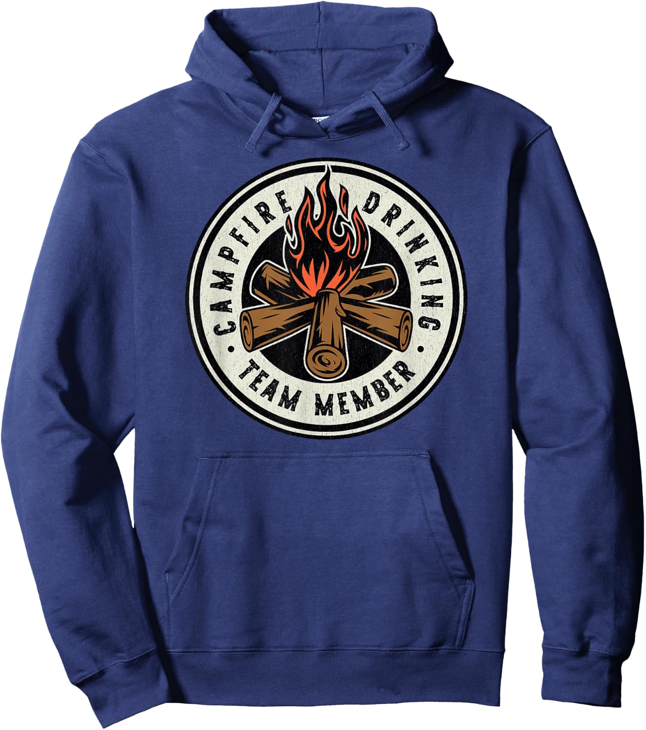 Campfire Drinking Team Hoodie - Hoodie | Navy