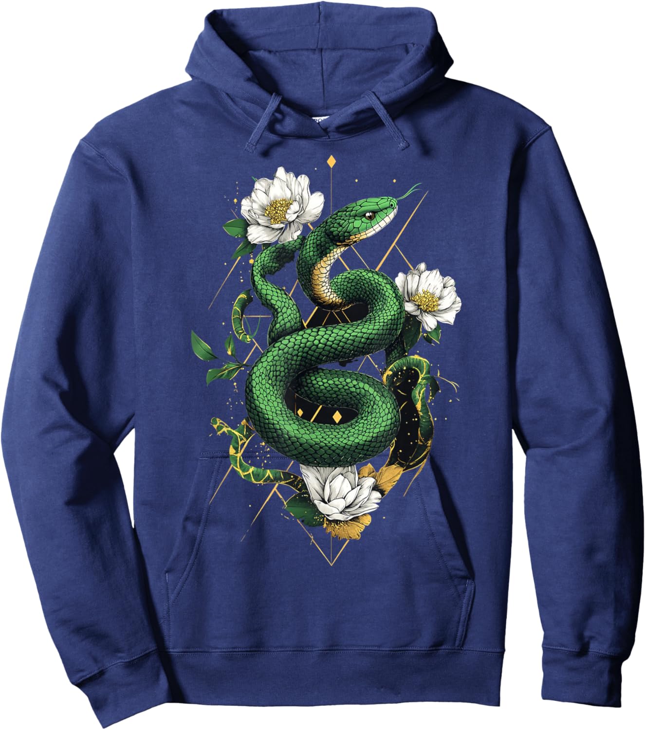 Year Of The Horse 2026 Cool Horse Graphic Art Hoodie - Hoodie | Navy