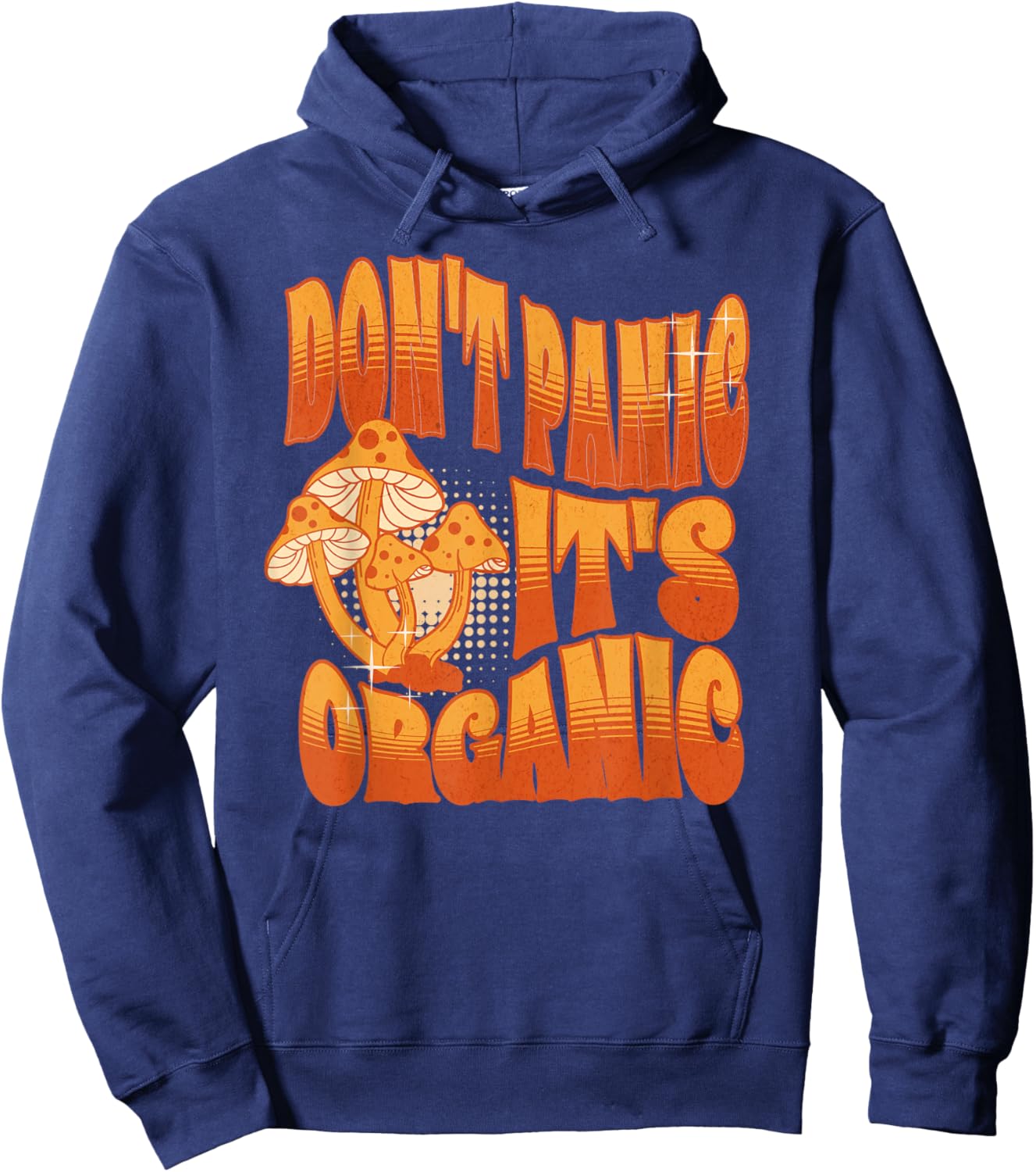 Don't Panic It's Organic Hoodie - Hoodie | Navy