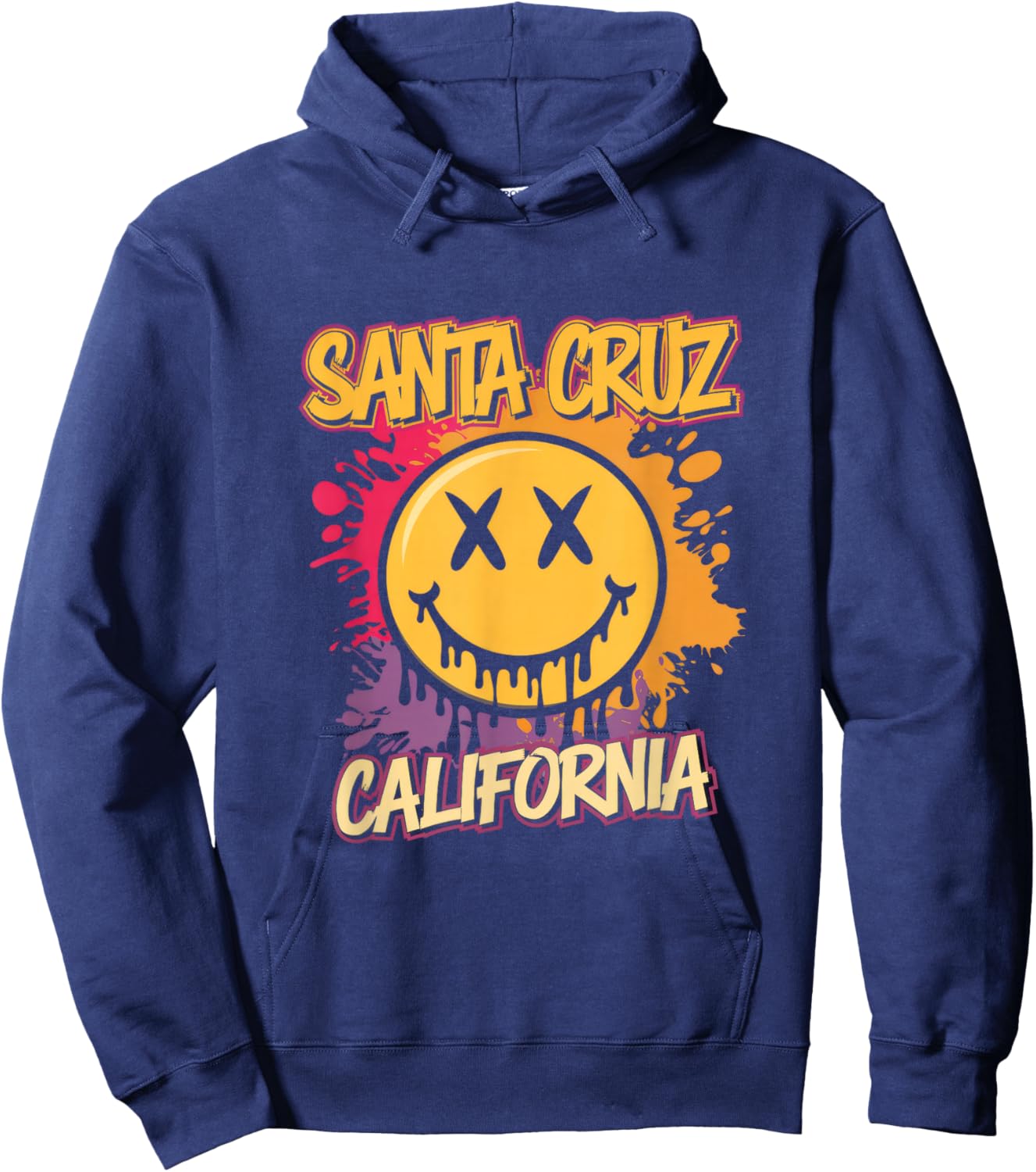 Santa Cruz California - Santa Cruz California Hoodie - Hoodie | Navy