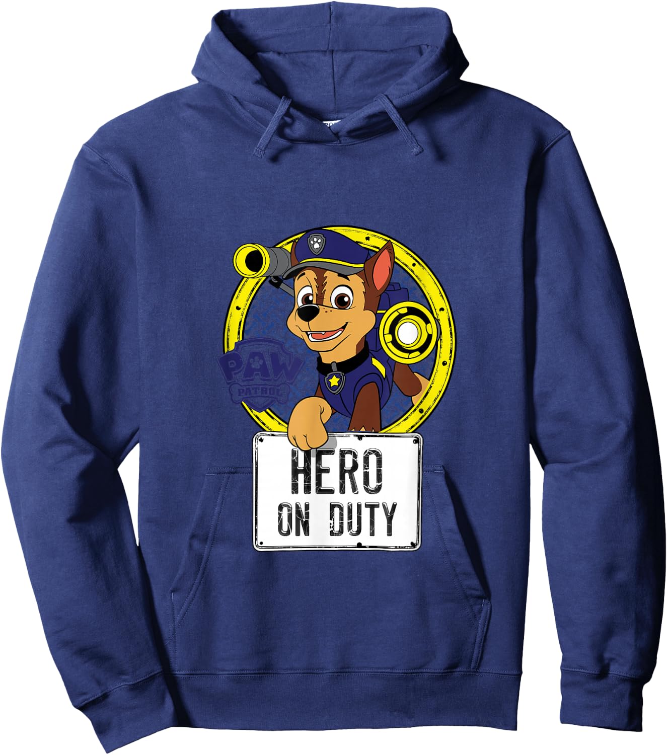 Paw Patrol Hero On Duty Police Pup Chase Hoodie - Hoodie | Navy