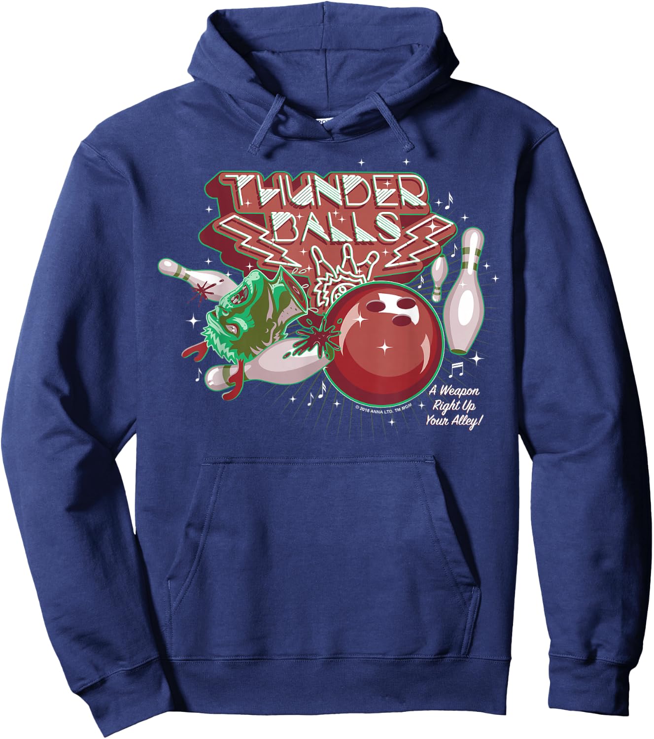 Anna and the Apocalypse Thunder Balls Hoodie - Hoodie | Navy