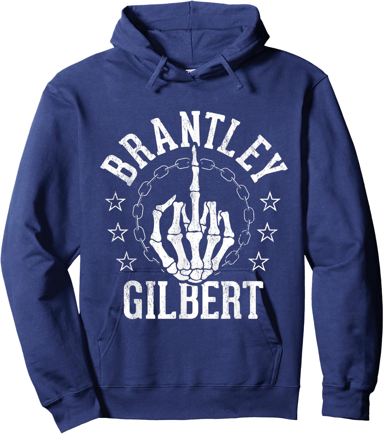 Brantley Gilbert - Middle Finger Hoodie - Hoodie | Navy