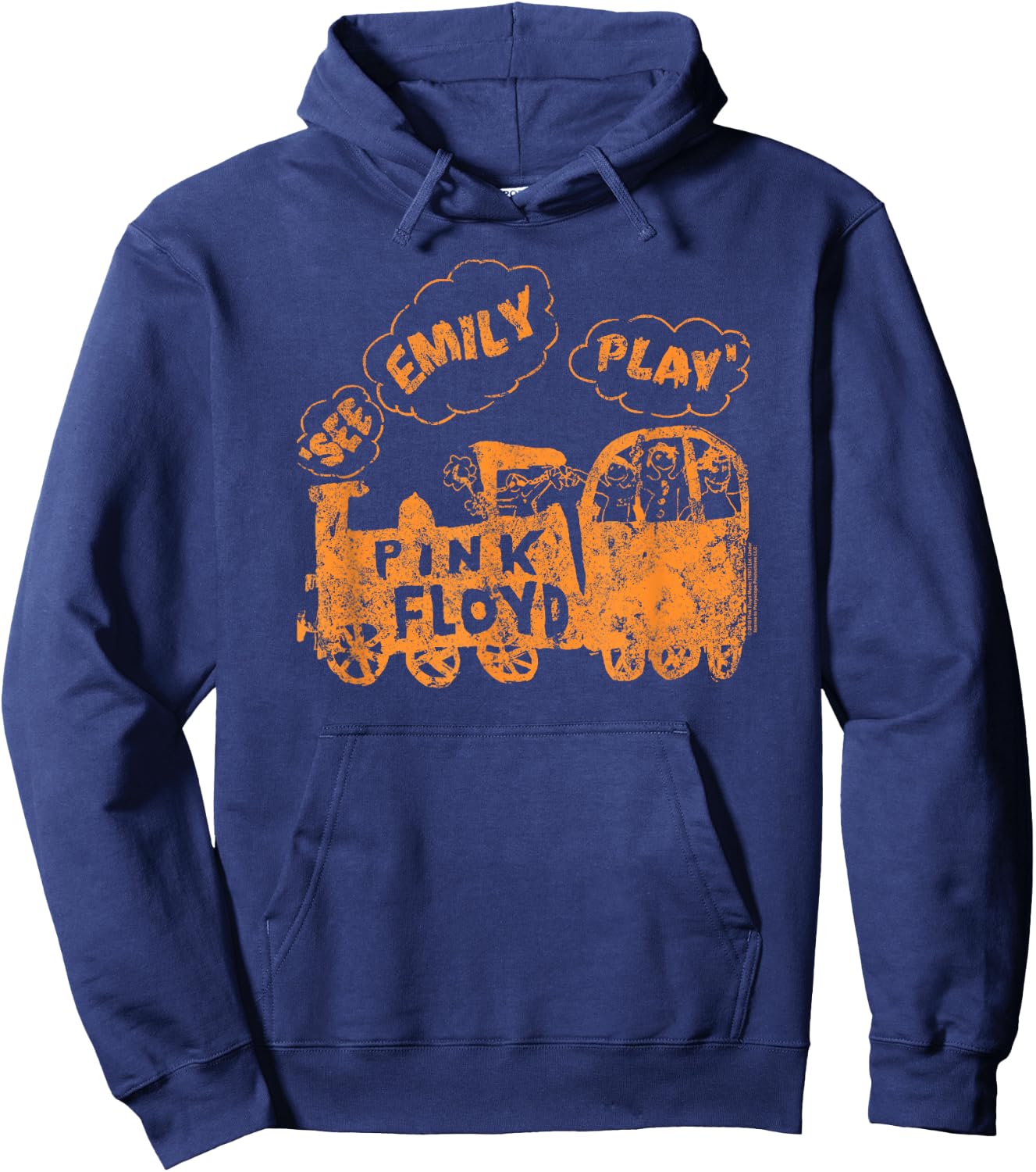 Pink Floyd See Emily Play Hoodie - Hoodie | Navy